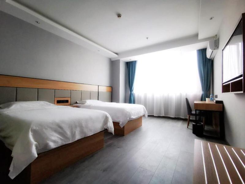 Greentree Inn Shanghai Songjiang University City New Songjiang Road Express Hotel Dış mekan fotoğraf
